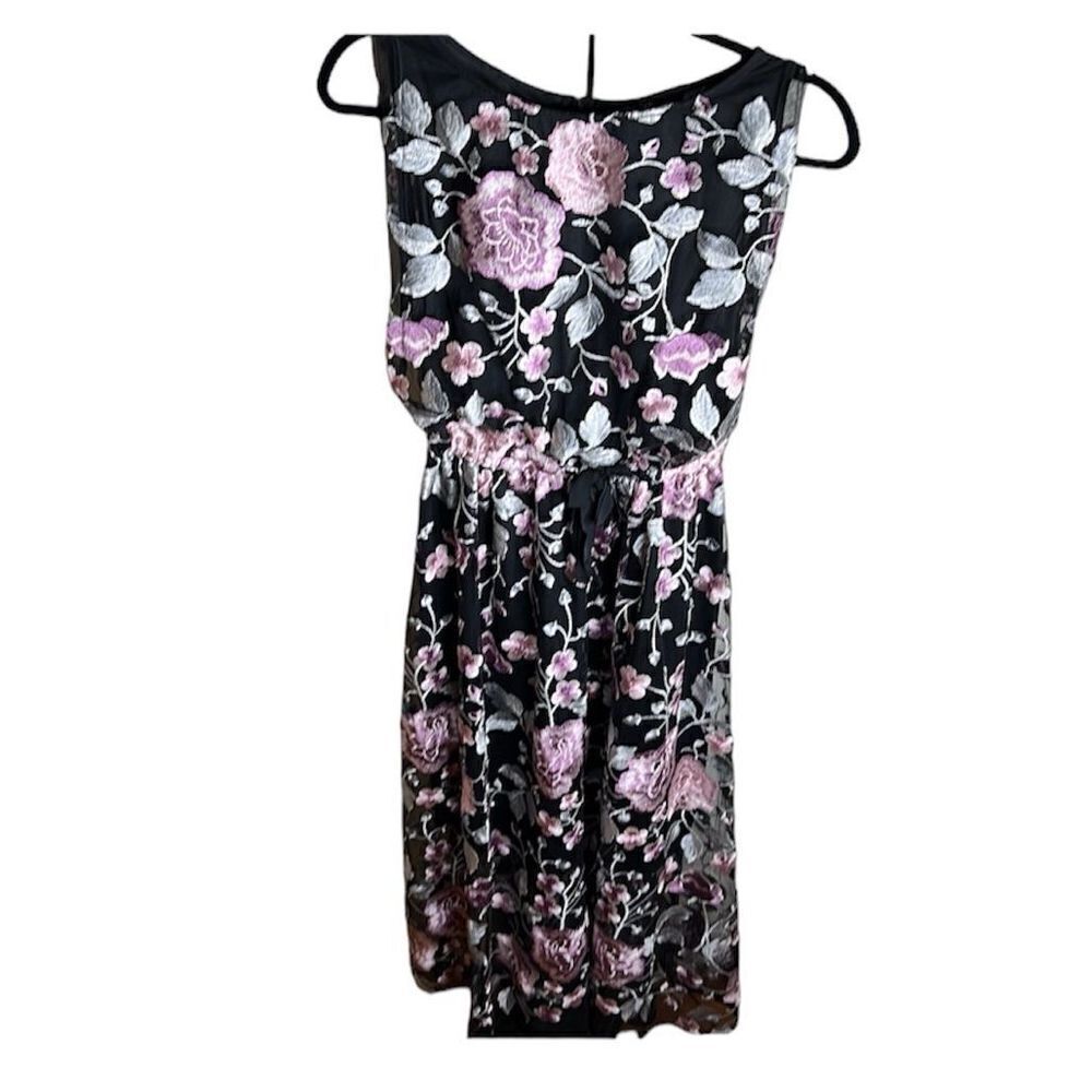 Anthropologie Eva Franco Carrington Embroidered Floral Dress NWOT Size 2